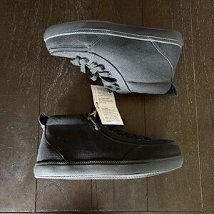 Billy‎ Footwear Black to the Floor BILLY Classic D|R II High Youth 4 Extra Wide